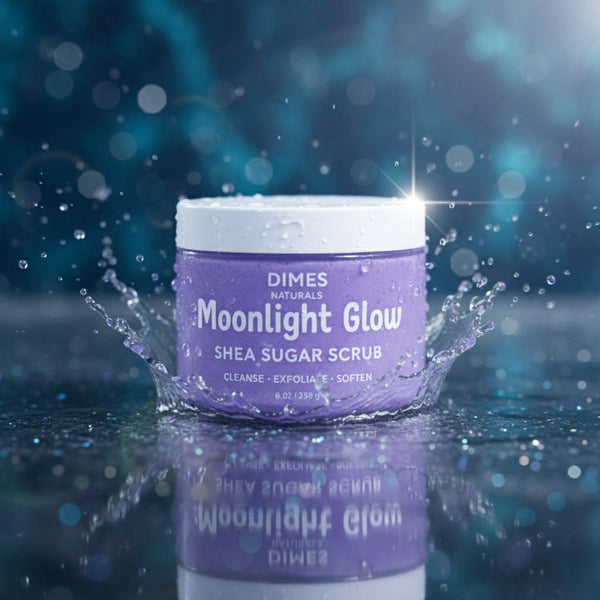 DIME NATURAL©- Moonlight Glow Shea Sugar Scrub