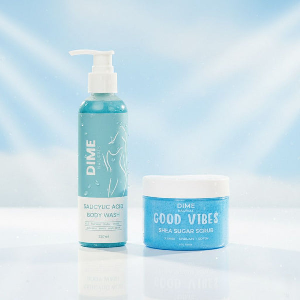 SALICYLIC ACID Body Wash+Glycolic Acid Scrub
